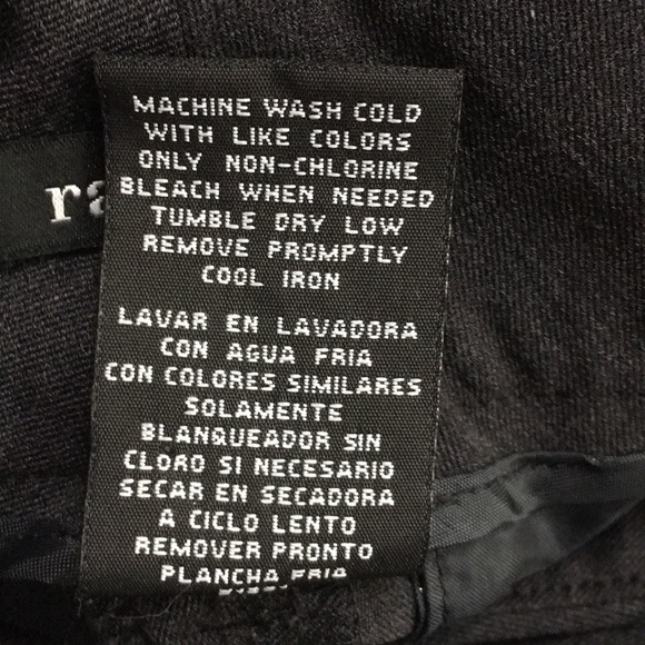 NWT Rafaellar Curvy Flare leg Navy Dress pants - Picture 7 of 9